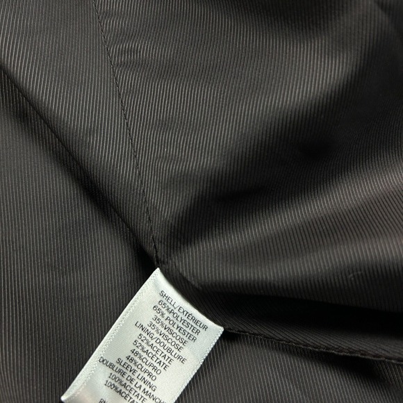 Banana Republic Blazer Mens 40S‎ Brown Suit Jacket Polyester Blend Adults - Picture 9 of 10